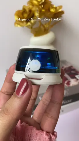 Pwede dalhin kahit saan at magsoundtrip! #g200speaker #g200magneticbluetoothspeaker #portablespeaker #minispeaker #fyp 