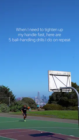 🔥 5 Ball Handling Drills for a 10-Minute Workout 🔥 It’s about control, speed, and creativity under pressure. Let’s get surgical. 🧠💪 1️⃣ Pound → Cross → Behind → Spin Combo (1 min each direction) Explosive, low, and clean. Focus on body sync and seamless transitions. 2️⃣ Double Move Series (2 mins) Alternate between double cross, double between, and double behind. Tighten your pocket space — every rep game-speed. 3️⃣ Cross-Between the Legs-Behind the Back (2 mins) Attack with an in-out split, retreat, then re-attack. Change pace and angle every time. Simulate real defender reads. 4️⃣ Anchor Foot Dribble Series (2 mins) Pivot on one foot and work through combos (cross → between → behind) while maintaining your base. Builds balance and deception. 5️⃣ Wrap Around-to-Snatch Pull (3 mins) Create separation into a snatch back or step-back jumper. Footwork + handle = separation. 💥 Stay shifty. Stay patient. Stay creative. 🎯 Send to a fellow guard. Follow for more!