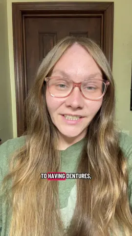 Keep on doing the damn thing. :)  Video Description: I am talking to the camera while standing. Behind me is a wooden door. #dentures #denturesatayoungage #denturegang 
