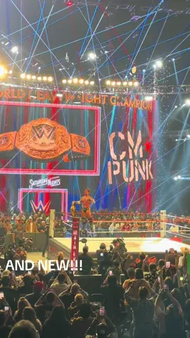 World heavy weight champ🔥🔥  #WWE  #cmpunk #saturdaynightsmainevent 