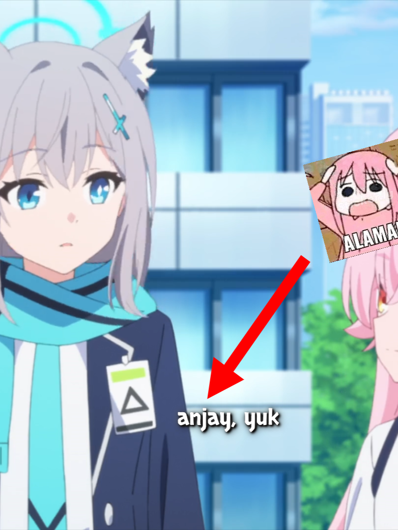 anjay😹 - #animeedit #bluearchive #takanashihoshino #creatoranimeone #caofams #zaamxz#fypシ゚