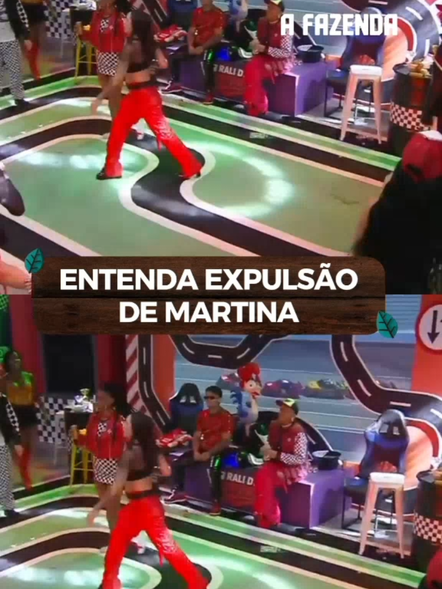 🚨 Veja o momento em que Martina arremessa um copo nos peões, que resultou em sua expulsão do reality! #FestaAFazenda Acesse RecordPlus.com para assistir à transmissão 24 horas de #AFazenda com seis sinais exclusivos 🔥