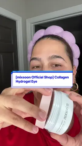 [mixsoon Official Shop] Collagen Hydrogel Eye #tiktokshopblackfriday #TikTokShopCreatorPicks #spotlightfinds #weklyhighlights #blackfridaydeals 