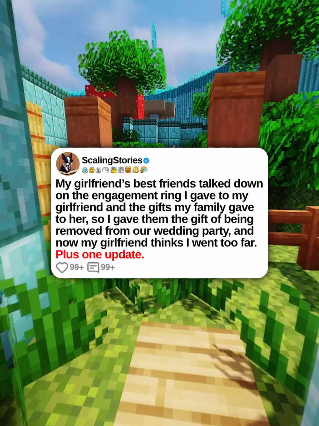 u/IsopodSubstantial465 My girlfriend’s best friends talked down on the engagement ring I gave to my girlfriend and the gifts my family gave to her, so I gave them the gift of being removed from our wedding party, and now my girlfriend thinks I went too far. Plus one update. 0:00 Original Post 7:02 Update (3 Days Later) #scalingstories #minecraftparkour #reddit #redditstories #redditreadings