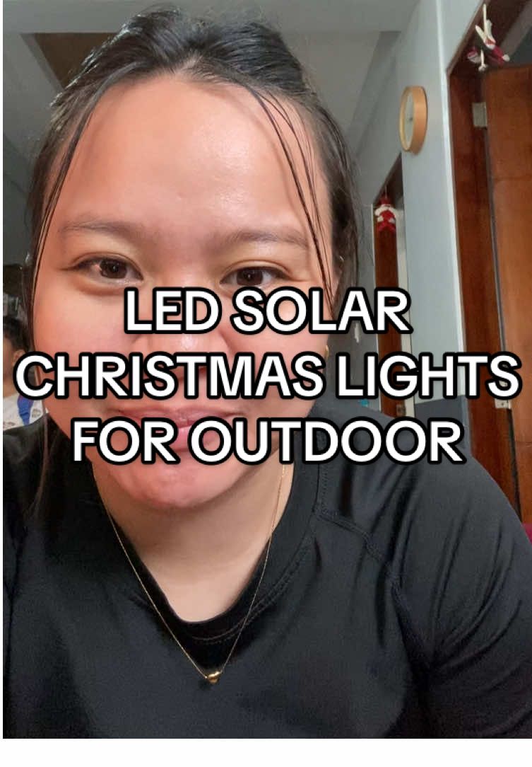 Solar Christmas light 🎄💡 #solar #christmaslights #christmasdecor #solarchristmaslights #fyp 