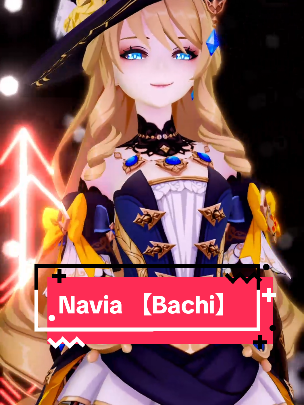 Navia // Bachi 【Genshin Impact 】#navia #bachi #GenshinImpact #mmd #edit 