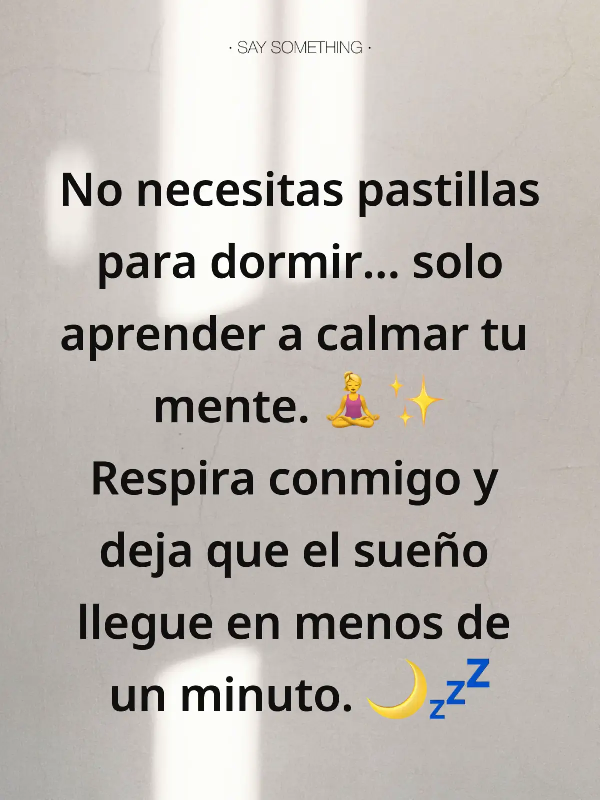 Dormir rápido no es un mito 😴💫 Esta técnica te ayudará a desconectar el ruido mental, relajar tu cuerpo y dormir profundamente. Hazla esta noche y cuéntame si funcionó. 🌙 #sueñopleno #creatorsearchinsights  #dormiren1minuto  #insomnio  #ansiedadnocturna 