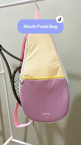 Meet your new court bestie 🎾 Mochi Padel Bag simple, chic, and custom just for you 💕 Muat raket padel & tennis + free custom nama! 🛍️ Belanja sekarang di @zocalovers_ #fyp #tasolahraga #taspadel #tennisbag #zocalovers_ 