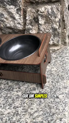 Comedouro Bebedouro Pet em MDF #achadinhos #ProdutoAprovado #pet 
