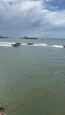 Teragedi balapan speed  #balapanspeedboat 