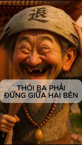 LỜI CỔ NHÂN: THÓI BA PHẢI ĐỨNG GIỮA 2 BÊN#loiconhan #trietlyconhan #daoconhan #trietlycuocsong #baihoccuocsong 