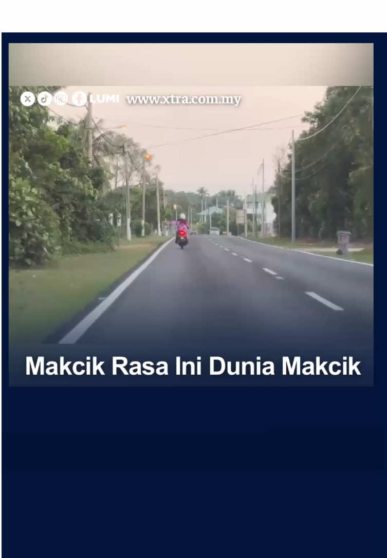 HAHAHAHAHA banyak pesen makcik ni punya style😭🤣 #fyp #xtra #makcik #bawamotor #style 📹: baymiss_