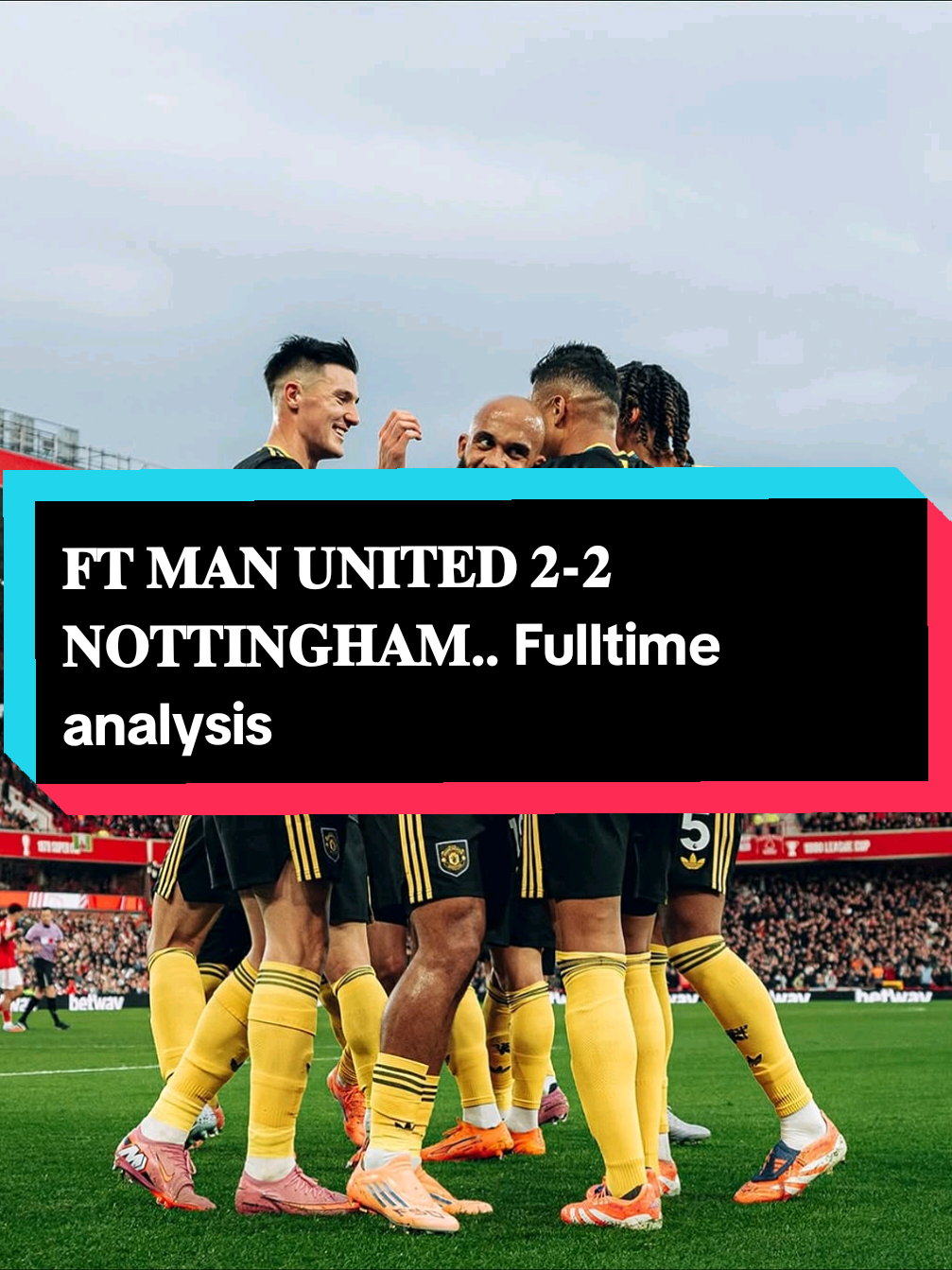 𝐅𝐓 𝐌𝐀𝐍 𝐔𝐍𝐈𝐓𝐄𝐃 𝟐-𝟐 𝐍𝐎𝐓𝐓𝐈𝐍𝐆𝐇𝐀𝐌 #foryou #sportsreport7 #viral #manunitedvsnottinghamforest #trending 