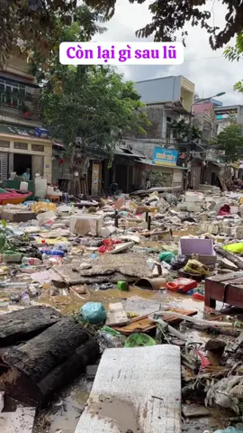 Còn lại gì sau lũ ..? #tintuc #lũlụt #bão #ypfッ #xuhuong 