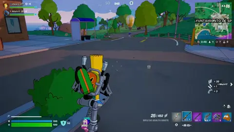 Un fragmento de mi stream en donde podemes escuchar una de las Bromas que Bart le puede a hacer a Moe. #lossimpson #fortnite 