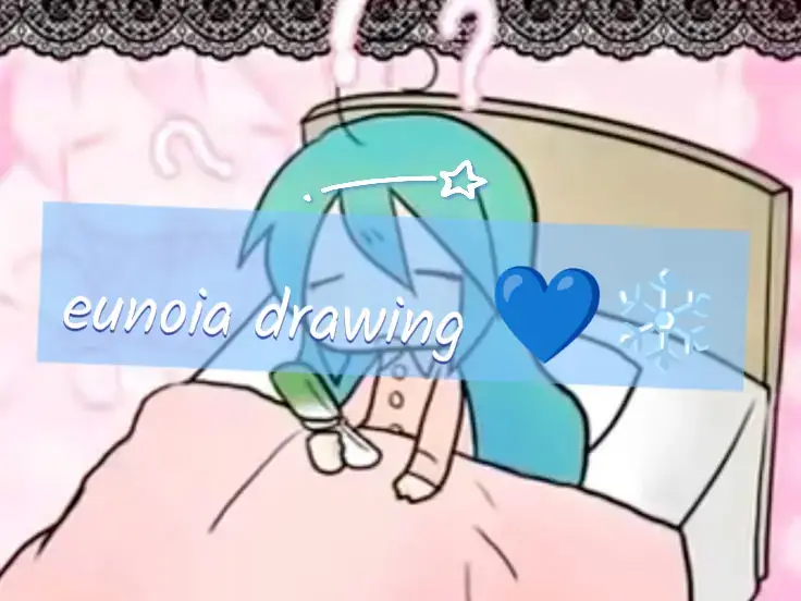 Hey guys.. After so long that I didn't post here a drawing I did of eunoia 💙❄ ＊*•̩̩͙✩•̩̩͙*˚  ˚*•̩̩͙✩•̩̩͙*˚＊ #eunoiadreamgame #dreamgame #myart