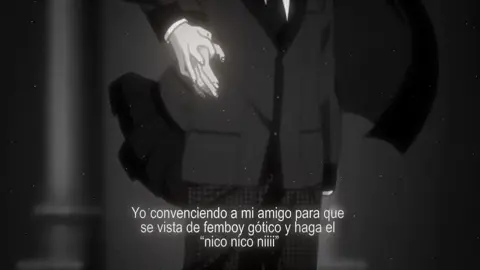 #yumeko :: Anda David, vístete de femboy gótico @Juan David #podercerdito❤️ #apoyo #fypシ゚viral 