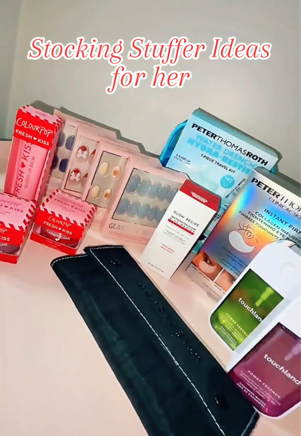 A few of the stocking stuffers I’ve picked up already for friends and family this holiday season.  Everything from hair and body mist, to lip care sets and skincare. #stockingstufferideas #holidaygiftsforher #ttsbeautybesties #tiktokshopcreatorpicks #tiktokshopblackfriday 