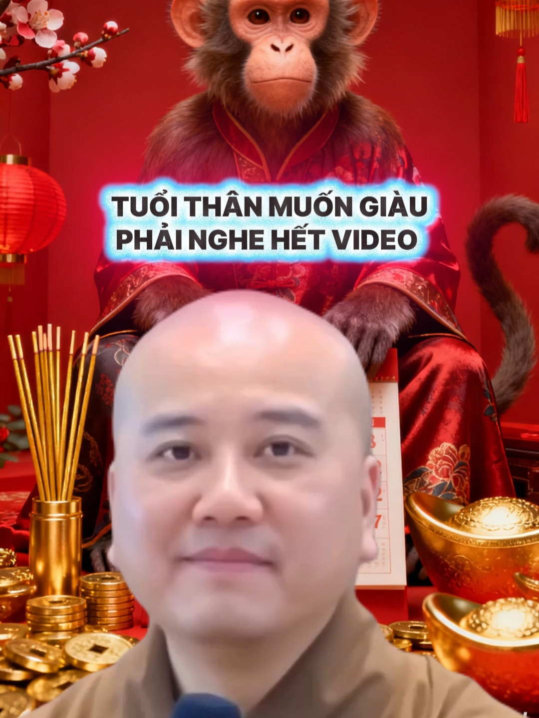 Tại sao tuổi Thân cuối năm lại giàu? #thichphaphoa #phongthuytamlinh #phongthuy #phatphapnhiemmau #tuvi #labode12congiap #tuoithan
