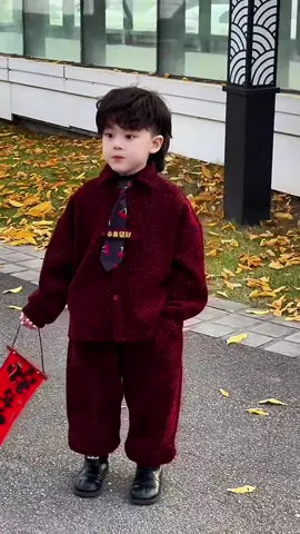 Sét nỉ dạ kim tuyến cho bé trai từ 10 đến 35 kg #quanaobetraidep #quanaobetraihanquoc #quanaobetraihotnhat 