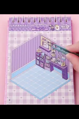 Stickers 3D création de pièces détente activité #stickers3d#activité#chill#detente#tiktokshop