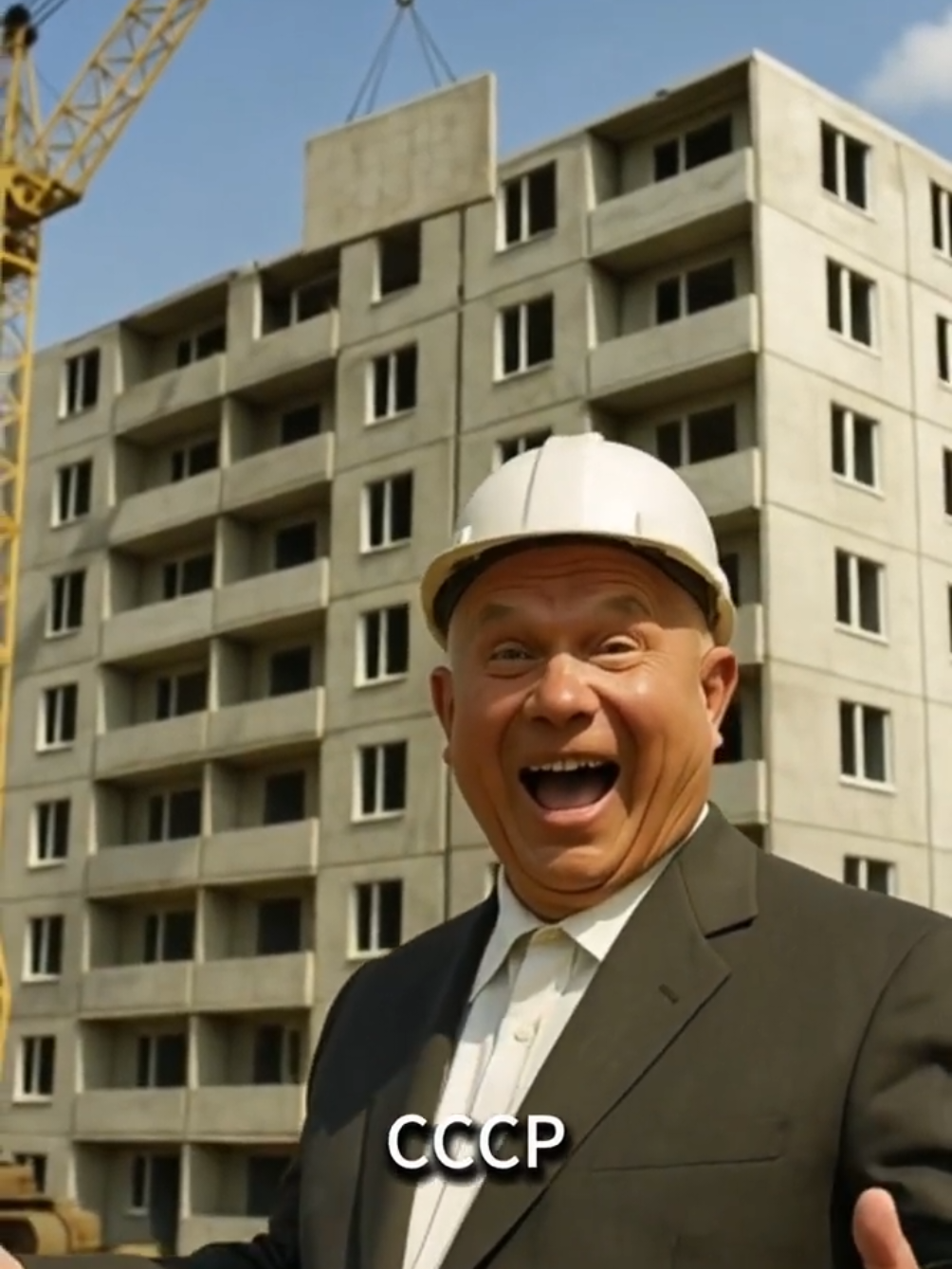 Почему в СССР строили только панельные дома?  #tiktokrussia #история 