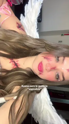 Imposible? Jajajah no, 🙇🏻‍♀️ #halloweenlook 