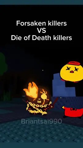 Forsaken vs die of death #forsaken#meme#funny#cute