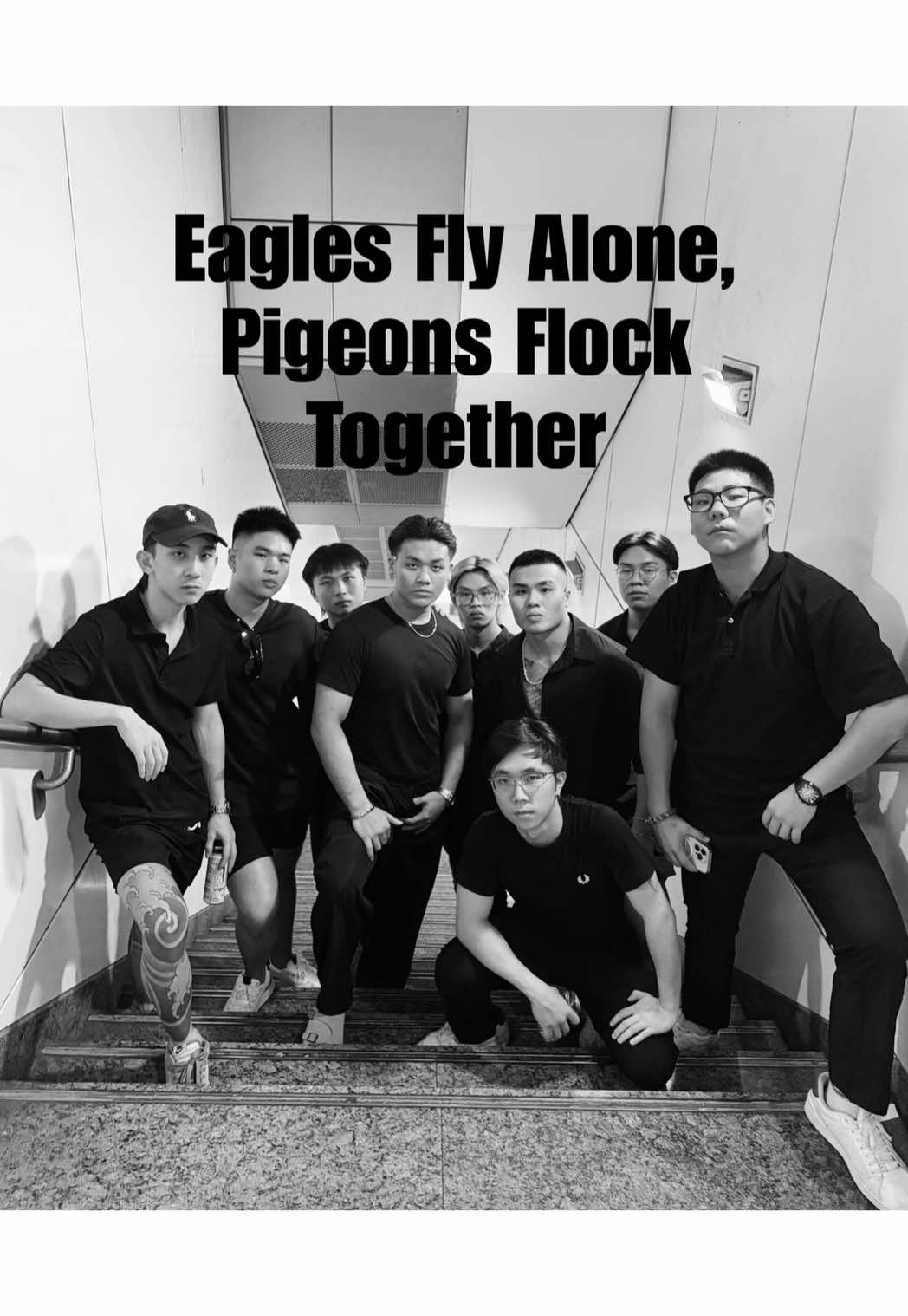 Eagles Fly Alone, Pigeons Flock Together #fyp #singapore  @flyingkukubird @Kai.tattooworld @xiaopihai @touchmyqiqi @J @gin.tattooworld @ace @bruv 