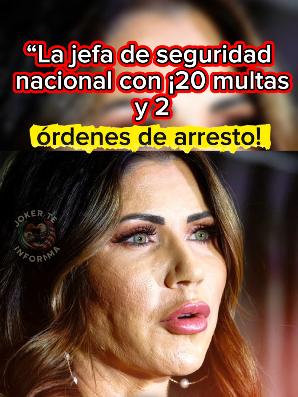 Increíble pero cierto. La jefa de seguridad nacional, Kristi Noem, tiene un historial lleno de multas, violaciones de tránsito y hasta órdenes de arresto. Mientras señala a los inmigrantes, su propio récord deja mucho que desear. 😬🚨 #noticias #kristinoem #trump #inmigración #inmigrantes 
