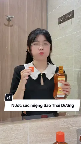 Các bác cứ súc miệng đều đặn là sẽ thấy miệng thơm tho hơn hẳn  ##hoaihayho##reviewdogiadung##nuocsucmieng##nuocsucmiengvalentine##nuocsucmiengsaothaiduong