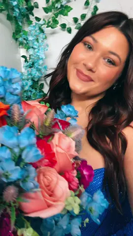 Hoco 2025 #blue #hoco #fyp #trending #flowers 