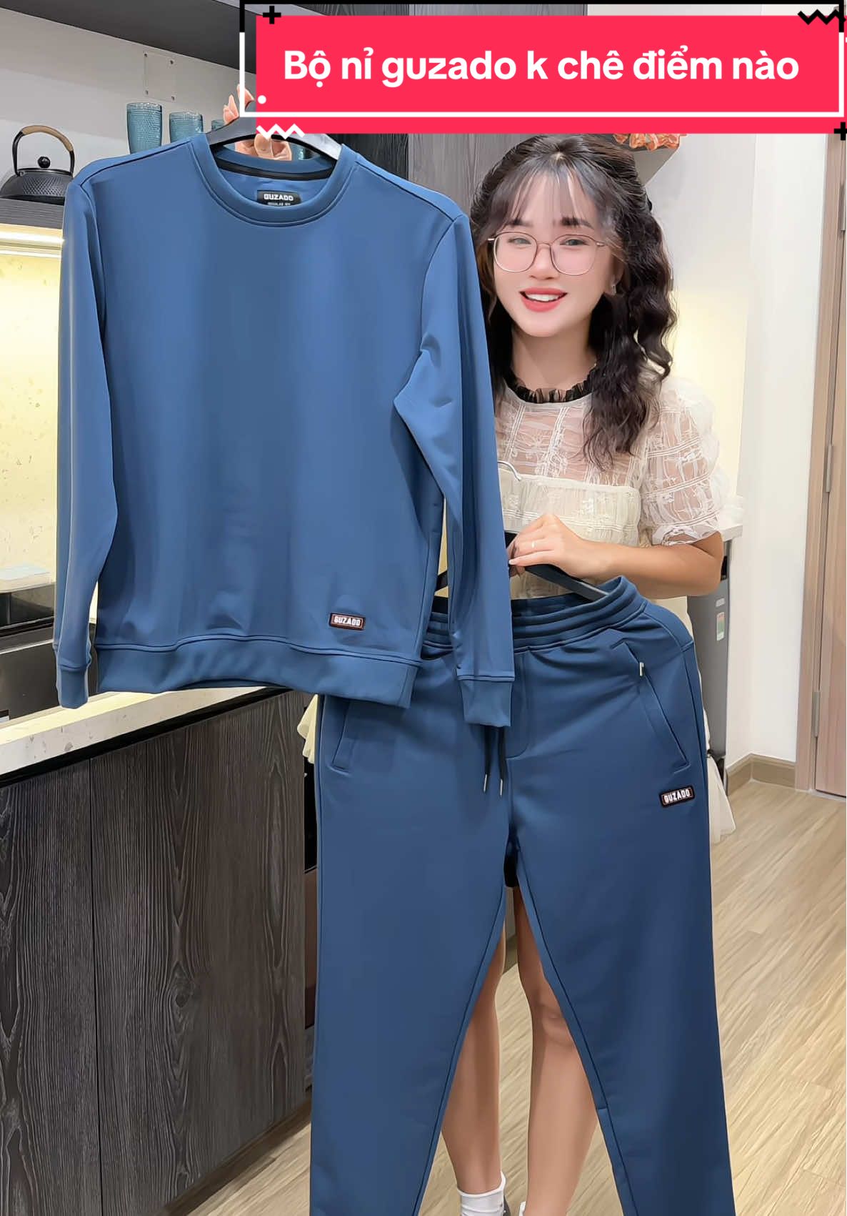 Bộ nỉ nam Guzado k chê được điểm nào #boninam #bonithethao #setbonam #bonamdep #thoitrangthudong 