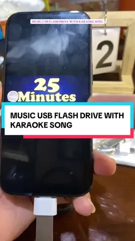MUSIC USB FLASH DRIVE WITH KARAOKE SONG