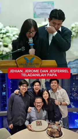 Jehian, Jerome dan Jesferrel teladanilah papa bagaimana kelak kalian menjadi suami dan ayah  #jehian #jerome #jesferrel #teladani #papa 