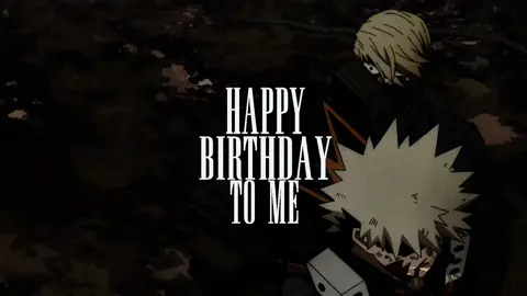 Yes It’s my birthday today #happybirthdaytome #mybirthday #jugg #edit #bakugou 