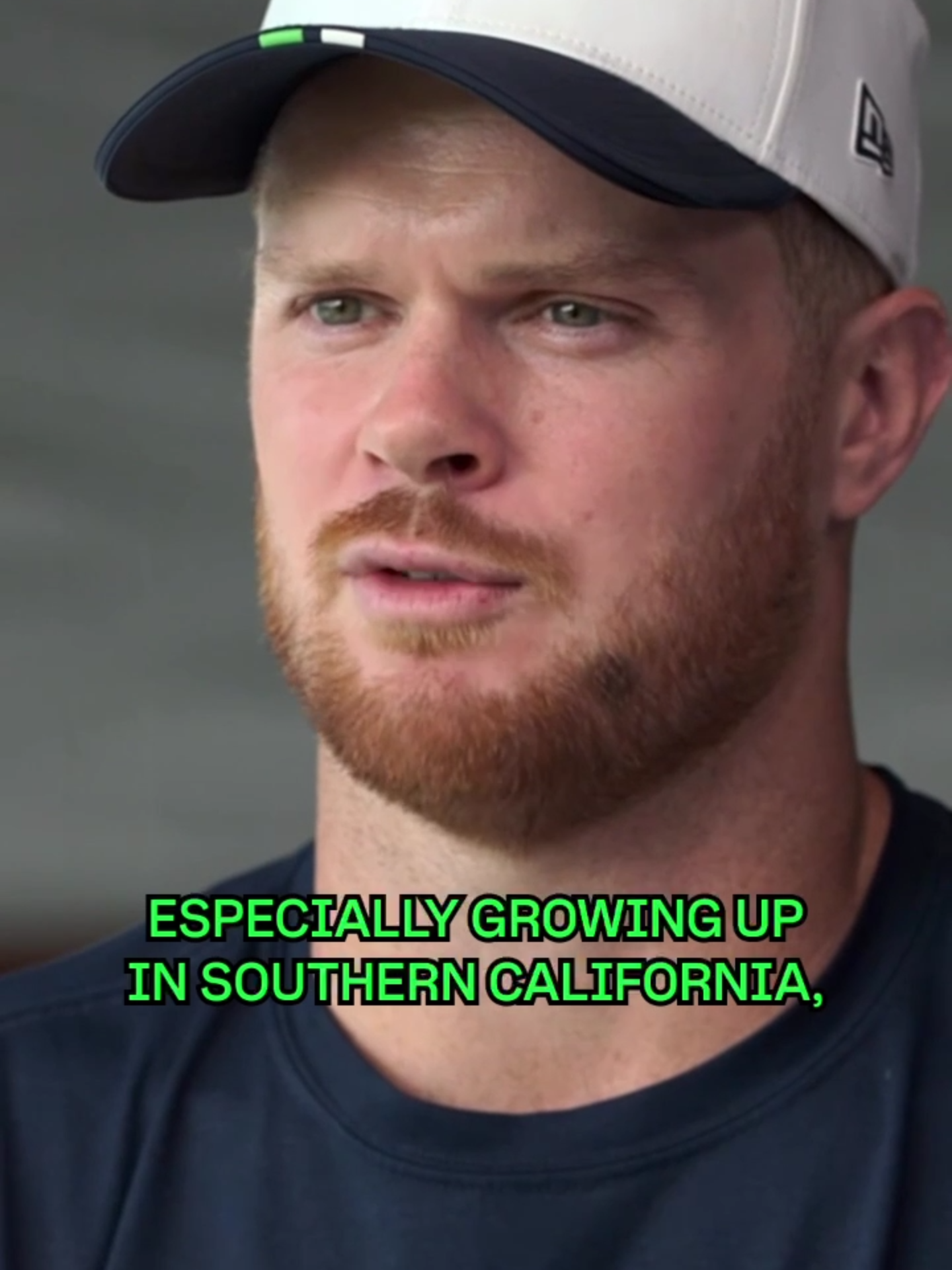 Another California kid adapting the Mamba mentality. 🤝 #NBA #quarterback #nfl #interview