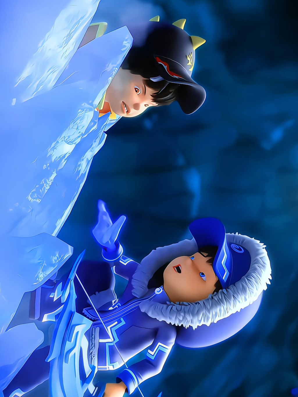 my friend recommended to use the original sound in this scene 😭 #boboboibaraju #boboiboiblaze #boboboiice #edit #fypviral 