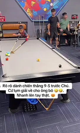 Ngày đồng cơ với Ông bô k xa 😀😀#billiards #xuhuong #viral #roro #hairo 