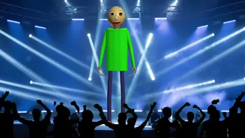 ШОК балди устроил свой первый концерт