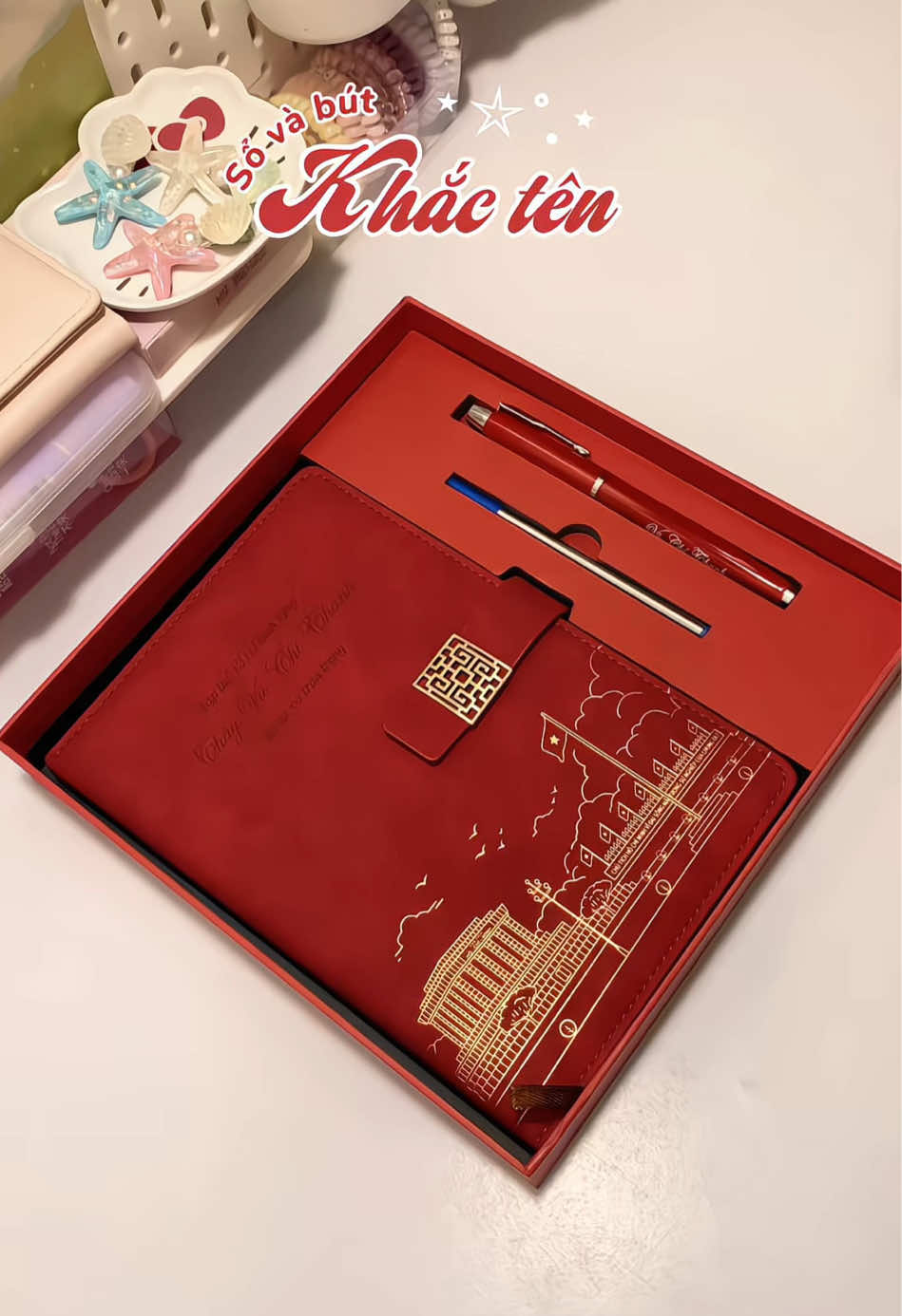 Quà tặng thầy cô ý nghĩa 20/11 #quatangthayco #quatang20thang11 #khactentheoyeucau #sovabut #quatangynghia  