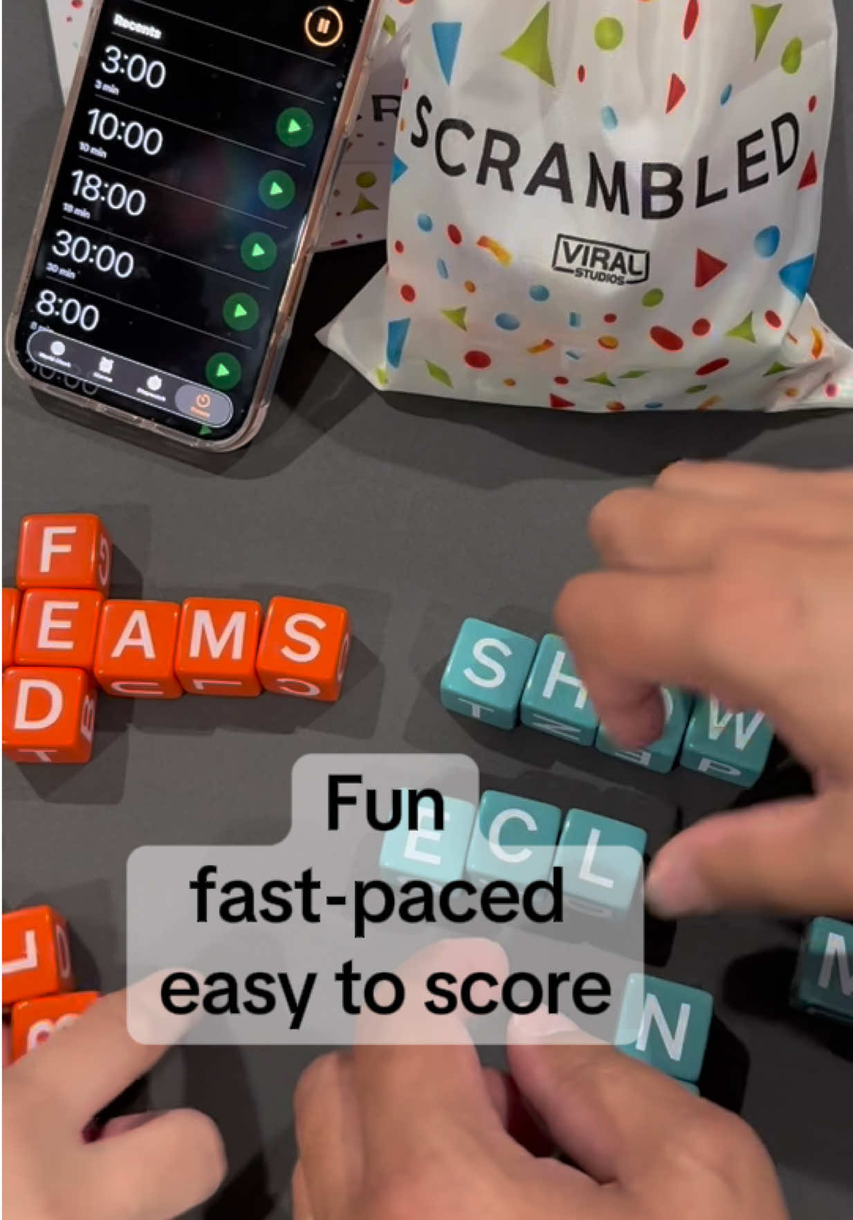 When your brain says “yes” but your fingers say “no” 😅 Who can unscramble the word fastest? 🏆 #ScrambledGame #BrainChallenge #PartyGames #ViralStudios #TikTokFun