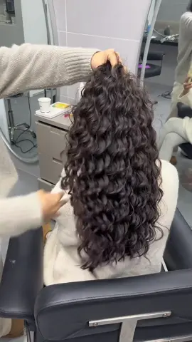 Xoăn hippie tóc dày😍#xoănlười #xuhuong #xoănhippie #hippie #uóntoc 