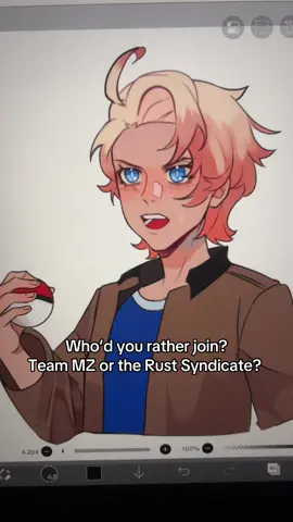 I immediately picked the option to accept when Corbeau offered 💀 #pokemonza #pokemon #pokemonlegendsza #teammz #drawing #art #doodle 