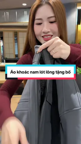 Áo ấm tặng bố sịn xò ấm áp mà hạt dẻ lắm #aokhoacnam #aokhoacnam #anhlonglanh #anhlonglanhreview 