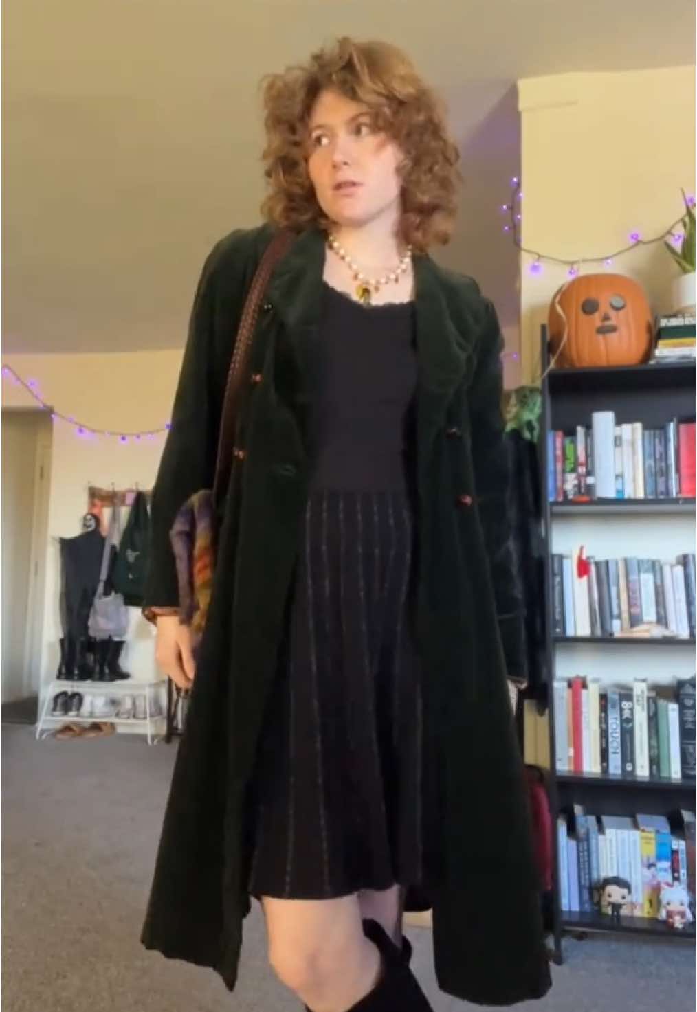 Halloween Outfit #vintagefashion #vintageoutfit #1940sfashion #vintageclothes #halloween2025 #1940svintage 