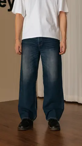 Trondheim Celana Denim Pria Loose jeans alexander #celanadenim #celanapria #celana #celanajeans #fyp 