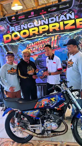 Pemenang doorprize JAMDA 2 YRKI PENGPROV JATENG 1 unit rx king motif by BKJ
