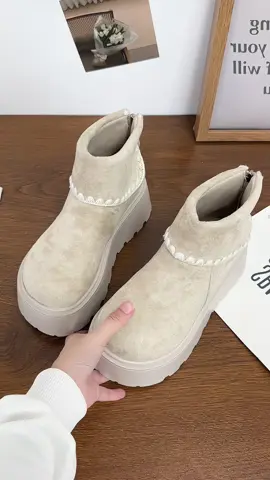Bốt nữ cao cấp đế nhẹ 6cm lót #giayboot #boot #botnu #botcaoco #giaynuhottrend 