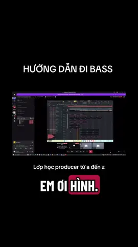 1 buổi học nho nhỏ hướng dẫn tips soạn bass#sangtac #hoconline #flstudio #lamnhac #xuhướng 